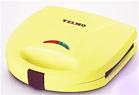 Waflera Electrica Yelmo Wm-1901 Maquina Waffles En Minutos